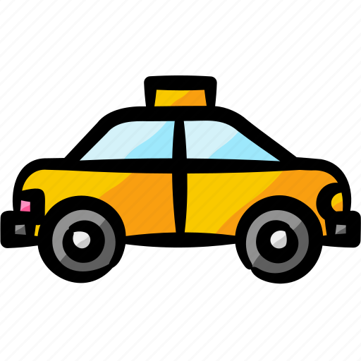 Taxi, traveling, trip, vehicle, transportation, traffic icon - Download on Iconfinder