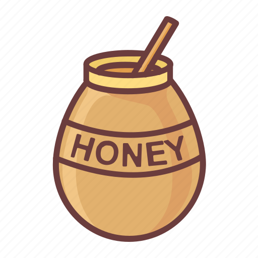 Honey, jar, bee, sweet, dessert, cream, healthy icon - Download on Iconfinder
