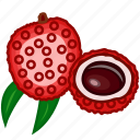 food, fruits, fruits icon, healthy food, lychee, lychee juice