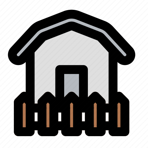 Home, cowshed, house, building icon - Download on Iconfinder