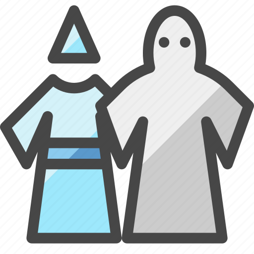 Costumes, costume party, clothes, wardrobe, trick or treat, witch, ghost icon - Download on Iconfinder