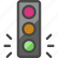 traffic light, green, go, allow, permission, traffic 