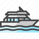 ship, yacht, boat, shipyard, traveling, vehicle