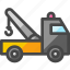 tow truck, car, service, workshop, vehicle, traffic 