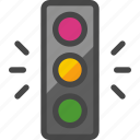 traffic light, yellow, caution, slow down, traffic signal, traffic