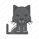 animals, black panther, branch, cat, conservation, cute, design, environment, filled, filled outline, flat, forest, front view, fur, hair, hairy, illustration, jungle, mammal, mustache, nature, outdoor, outline, panther, species, tree, tropical, vector, wild, wildlife, wood, zoo 