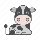 animals, branch, conservation, cow, cute, design, environment, filled, filled outline, flat, forest, front view, fur, hair, hairy, illustration, jungle, mammal, mustache, nature, outdoor, outline, species, tree, tropical, vector, wild, wildlife, wood, zoo 