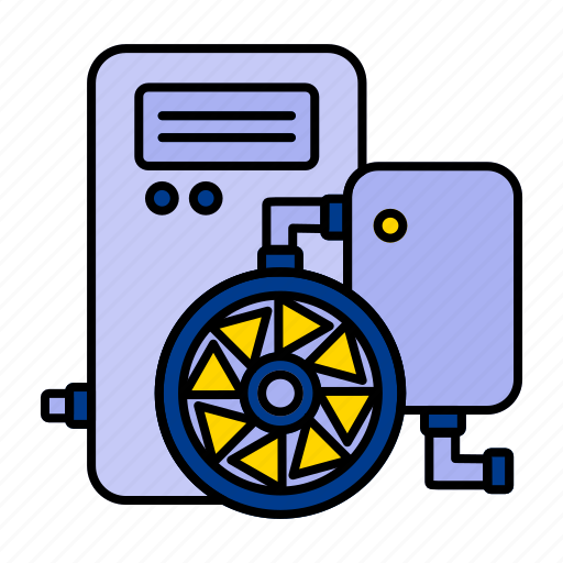 Turbine, water, wind icon - Download on Iconfinder