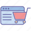 shopping, page, technology, vector, web, website 