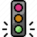 traffic light, green, go, allow, permission, traffic
