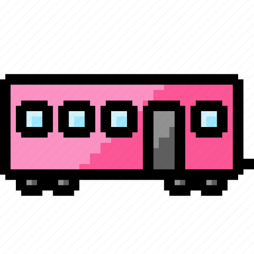 Railroad car, railway coach, train, public transport, facility, transportation icon - Download on Iconfinder