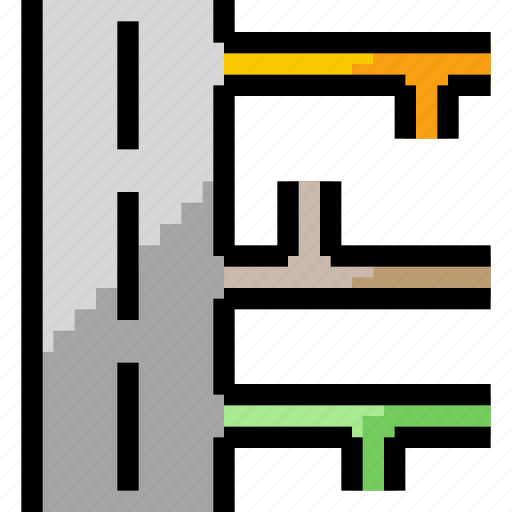 Alley, alleyway, map, gps, ​navigation, traffic icon - Download on Iconfinder