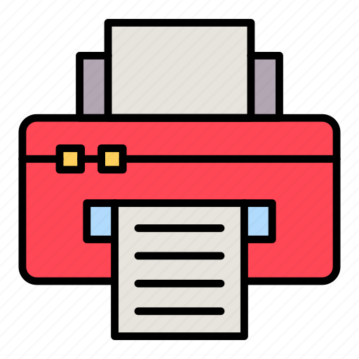 Office, printer, printing, supplies icon - Download on Iconfinder