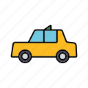 business, cab, car, taxi, travel, yellow