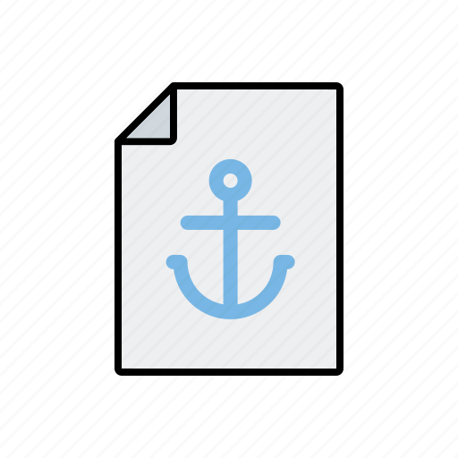 Anchor, document, internet, marketing, seo, service, tag icon - Download on Iconfinder