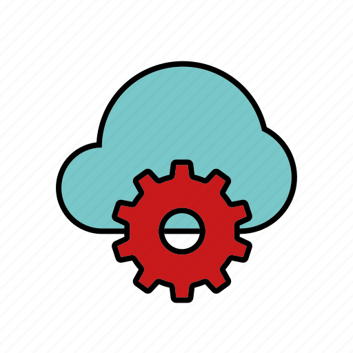 Cloud, cog, internet, marketing, seo, service, settings icon - Download on Iconfinder