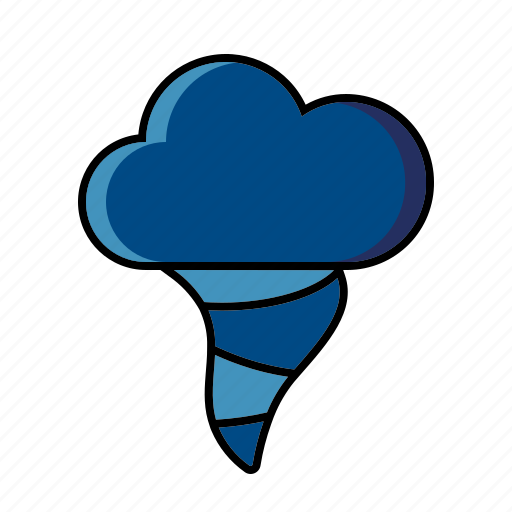 Climate, cloud, meteorology, storm, tornado, weather icon - Download on Iconfinder