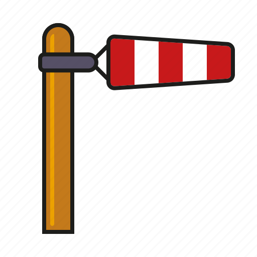 Climate, meteorology, weather, wind, wind cone, windsock icon - Download on Iconfinder