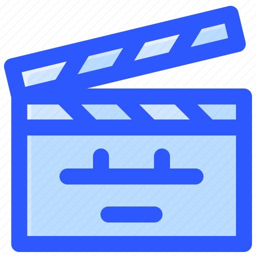 Cinema, clapper, director, film, movie icon - Download on Iconfinder