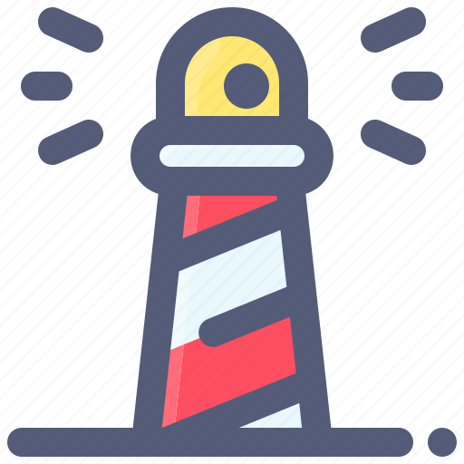 Building, lighthouse, ocean, sea, tower icon - Download on Iconfinder