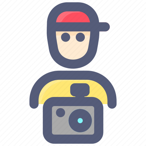 Avatar, camera, news, paparazzi, people icon - Download on Iconfinder