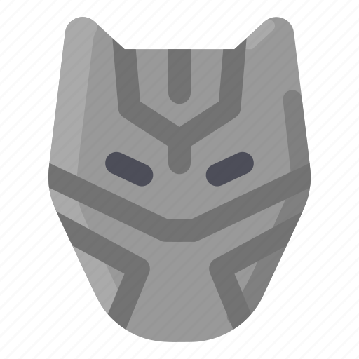 Cinema, marvel, mask, panther, black panther icon - Download on Iconfinder