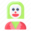 avatar, character, clown, joker, villain 