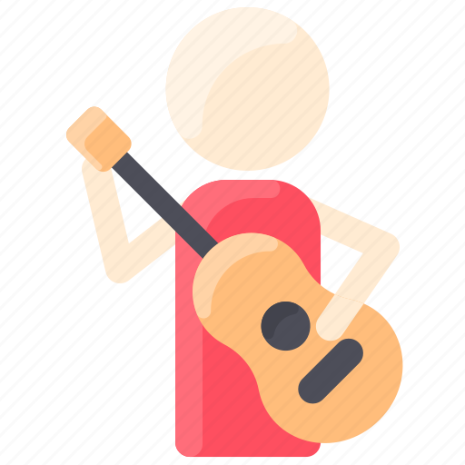 Guitar, man, musician, people, romance icon - Download on Iconfinder