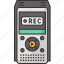 recorder, audio, sound, voice, device 
