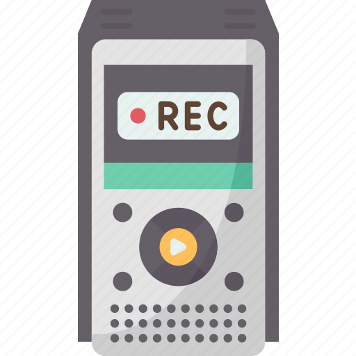Recorder, audio, sound, voice, device icon - Download on Iconfinder
