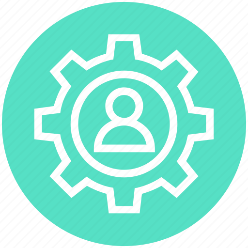 Cogwheel, configuration, finance, gear, setting, user icon - Download on Iconfinder
