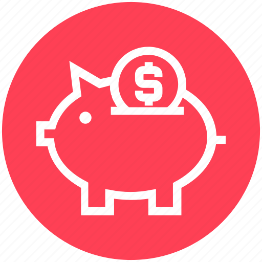 Bank, dollar, dollar saving, finance, invest, piggy, piggy bank icon - Download on Iconfinder