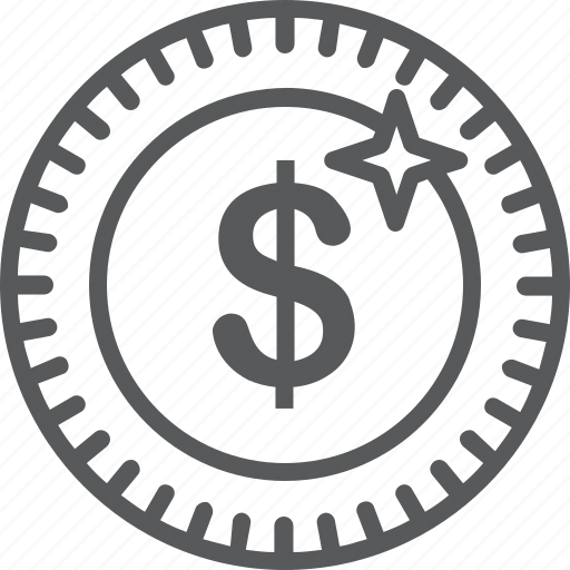 Cash, currency coins, dollar, dollar coins, money icon - Download on Iconfinder
