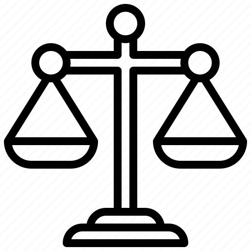Balance, equality, judge, justice, laws, miscellaneous, scale icon - Download on Iconfinder