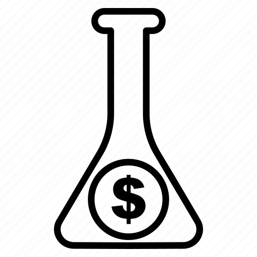 Chemistry, experiment, finance, funds, lab, research, tube icon - Download on Iconfinder