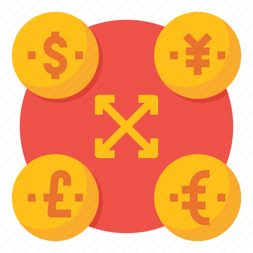 Currency, exchange, finance, money, transfer icon - Download on Iconfinder