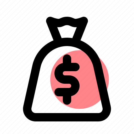 Bag, money, of, sac, treasure icon - Download on Iconfinder