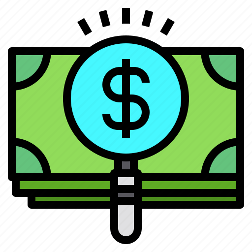 Find, money, search icon - Download on Iconfinder