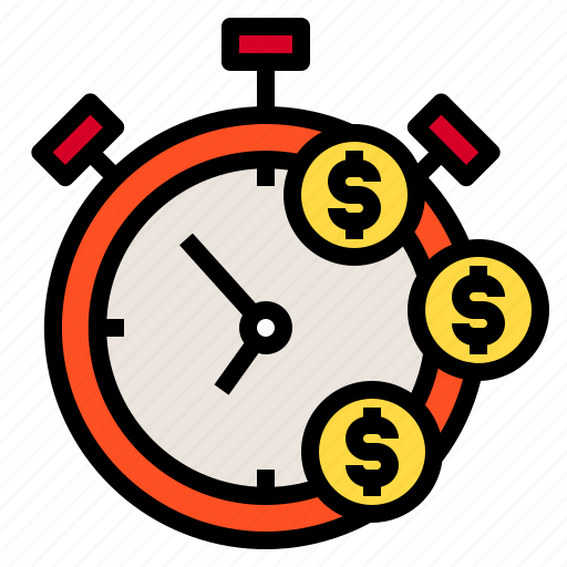 Money, stopwatch, time icon - Download on Iconfinder