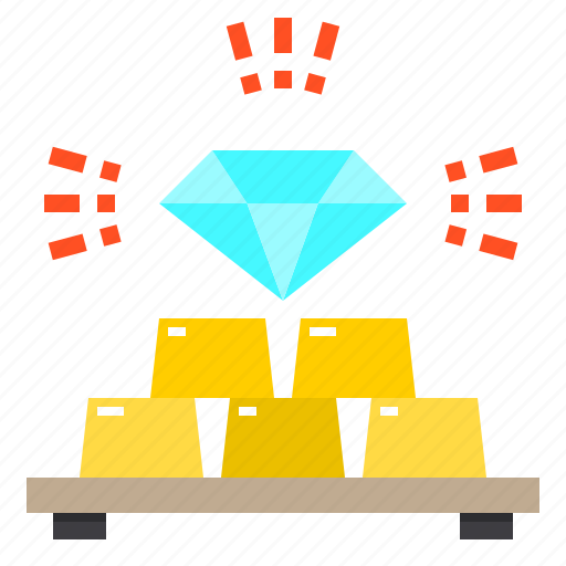Diamond, finance, gold icon - Download on Iconfinder