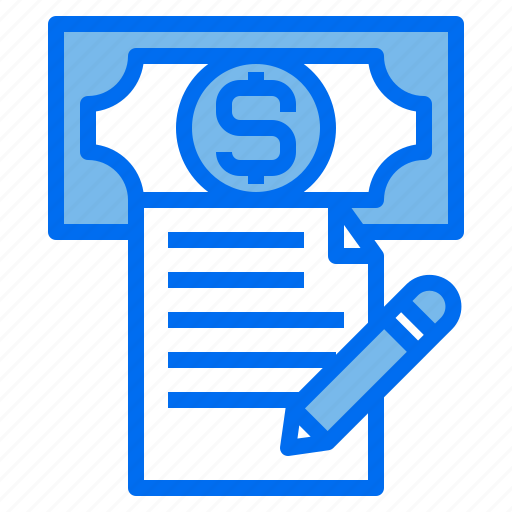 Report, money, file, pen, business, finance icon - Download on Iconfinder