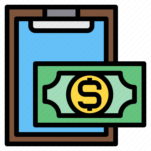 Clipboard, money, business, finance icon - Download on Iconfinder