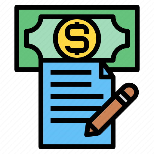 Pen, business, finance, file, report, money icon - Download on Iconfinder