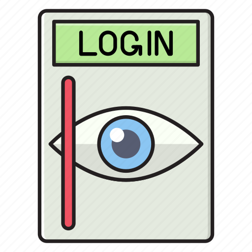 Login, eyescan, security, protection icon - Download on Iconfinder