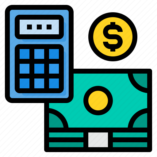 Cash, finance, calculator, accounting, money icon - Download on Iconfinder