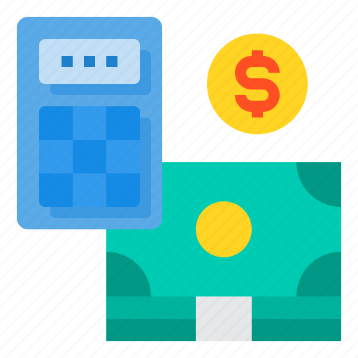 Cash, money, accounting, calculator, finance icon - Download on Iconfinder