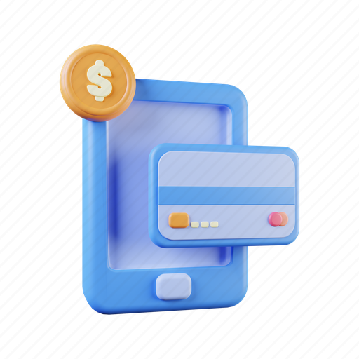 Online, payment, shop, card, shopping, web, cash 3D illustration - Download on Iconfinder