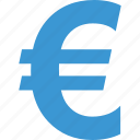 euro, money, payment, sign