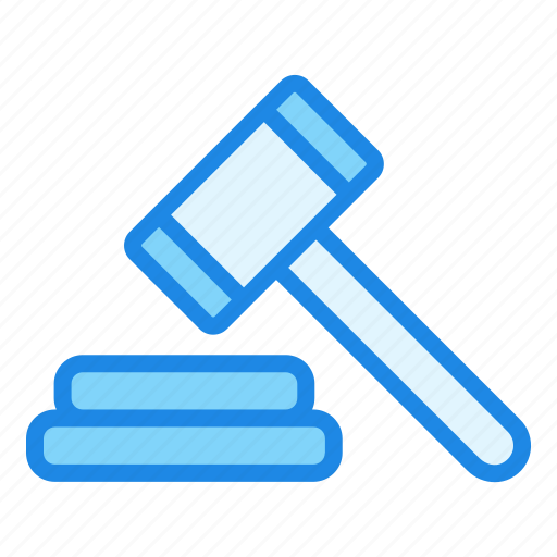 Gavel, hammer, justice, law, court, scale icon - Download on Iconfinder
