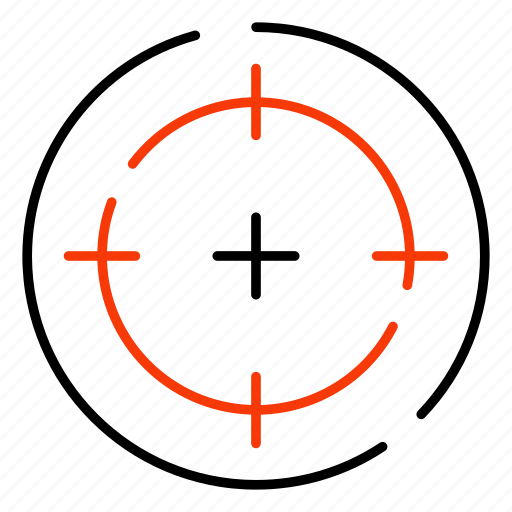 Reticle, midpoint, crosshair, target, aim icon - Download on Iconfinder